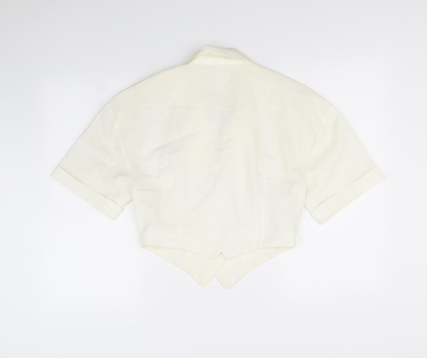 snob Womens Ivory   Jacket  Size 12