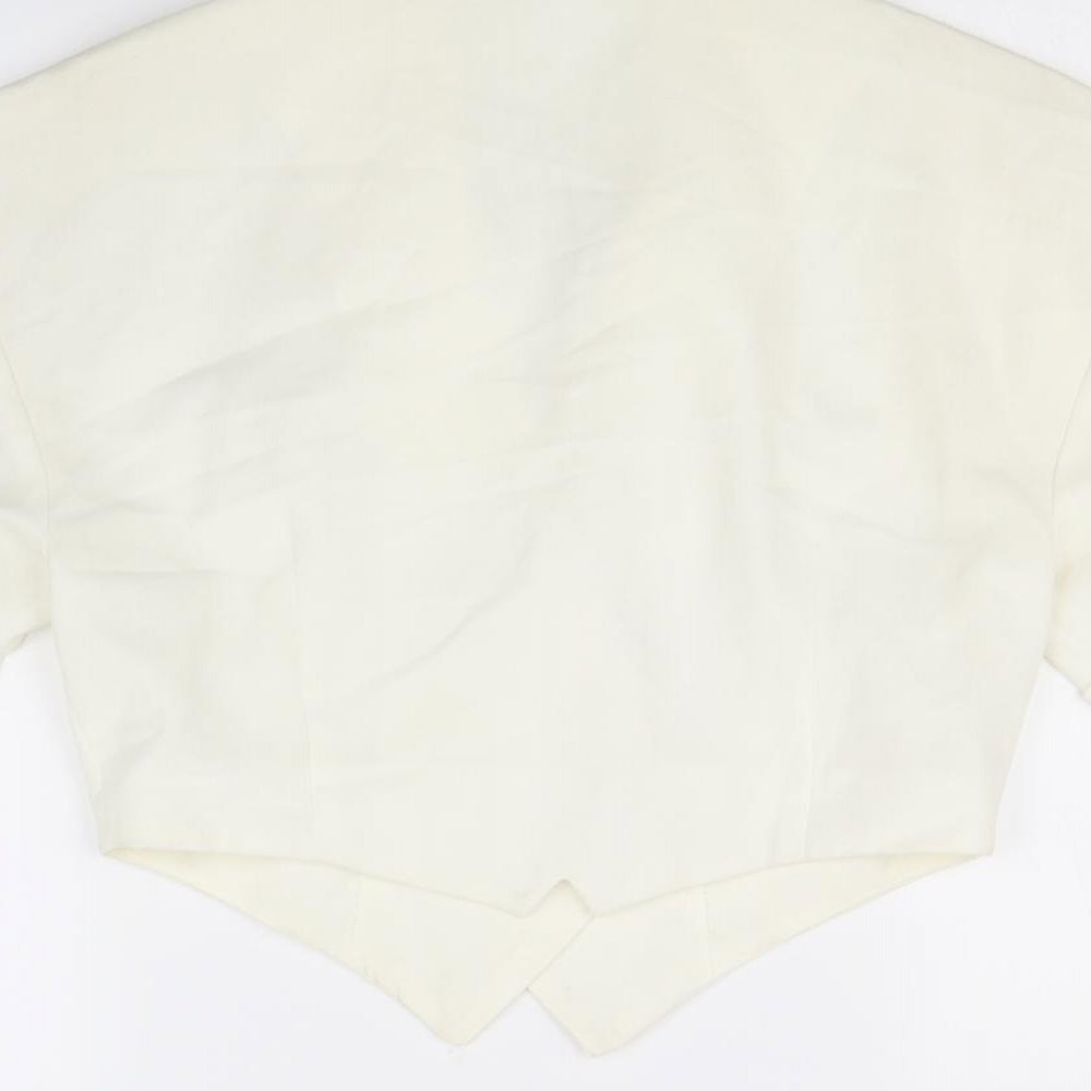 snob Womens Ivory   Jacket  Size 12