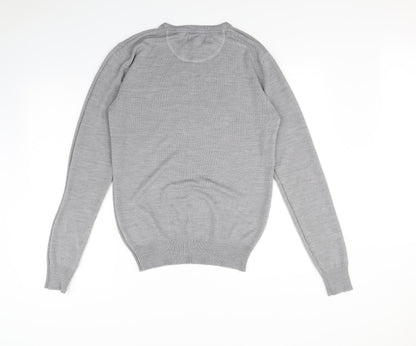 Preloved Industralize Mens Grey   Pullover Jumper Size M - Back