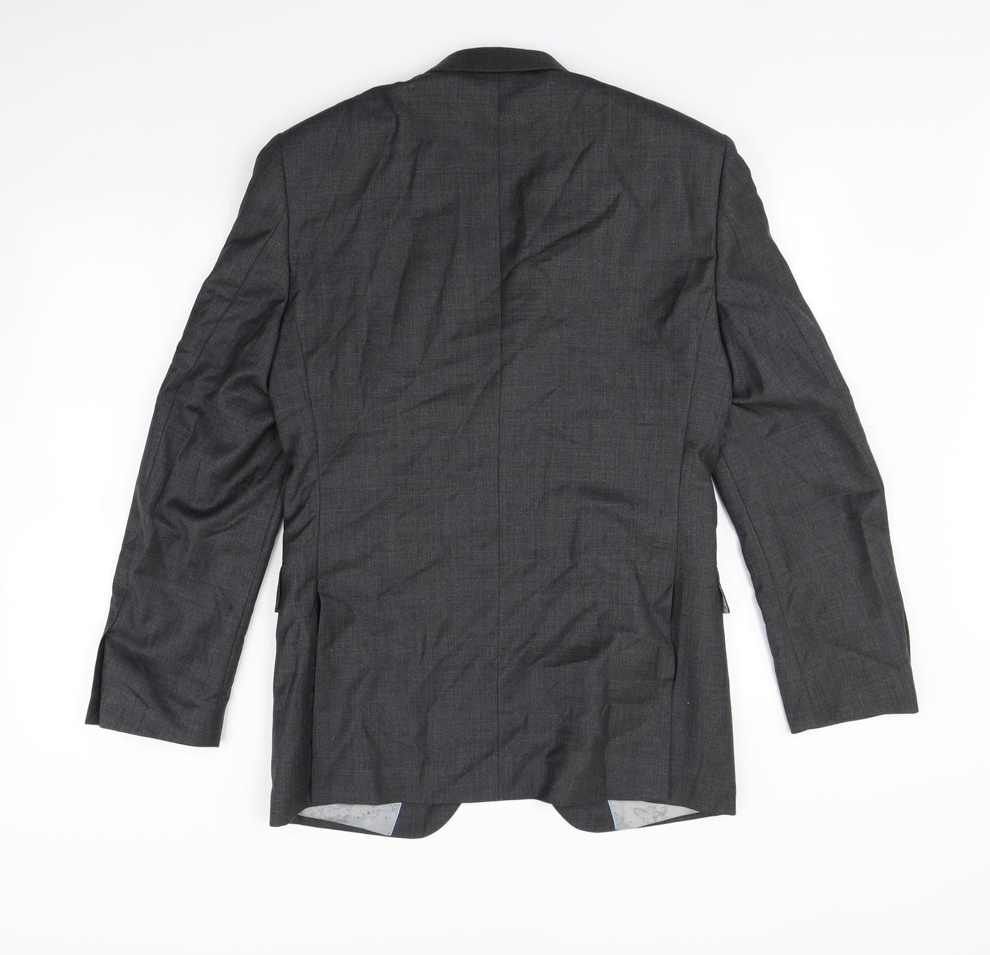 NEXT Mens Grey   Jacket Blazer Size S  - Shoulder Pads