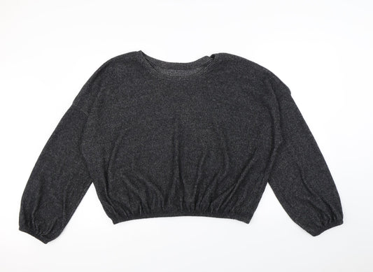 Primark Womens Black   Pullover Jumper Size L