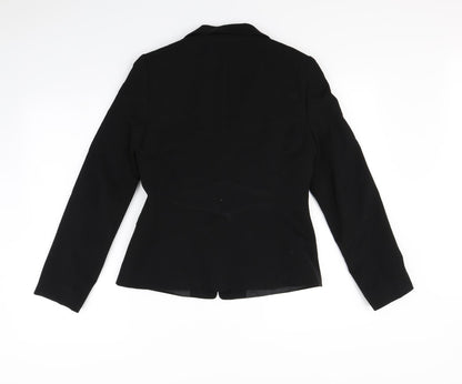 Preloved George Womens Black   Jacket Blazer Size 12 - Back