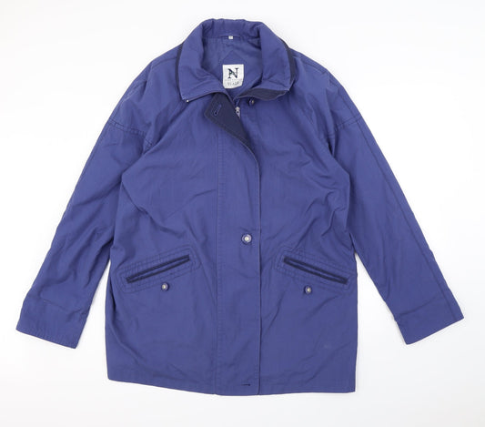 Debenhams Womens Blue   Rain Coat Coat Size 16