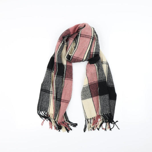 Preworn Womens Multicoloured Plaid   Scarf