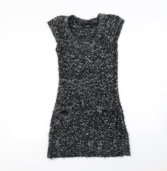Stella Womens Black   Jumper Dress  Size S