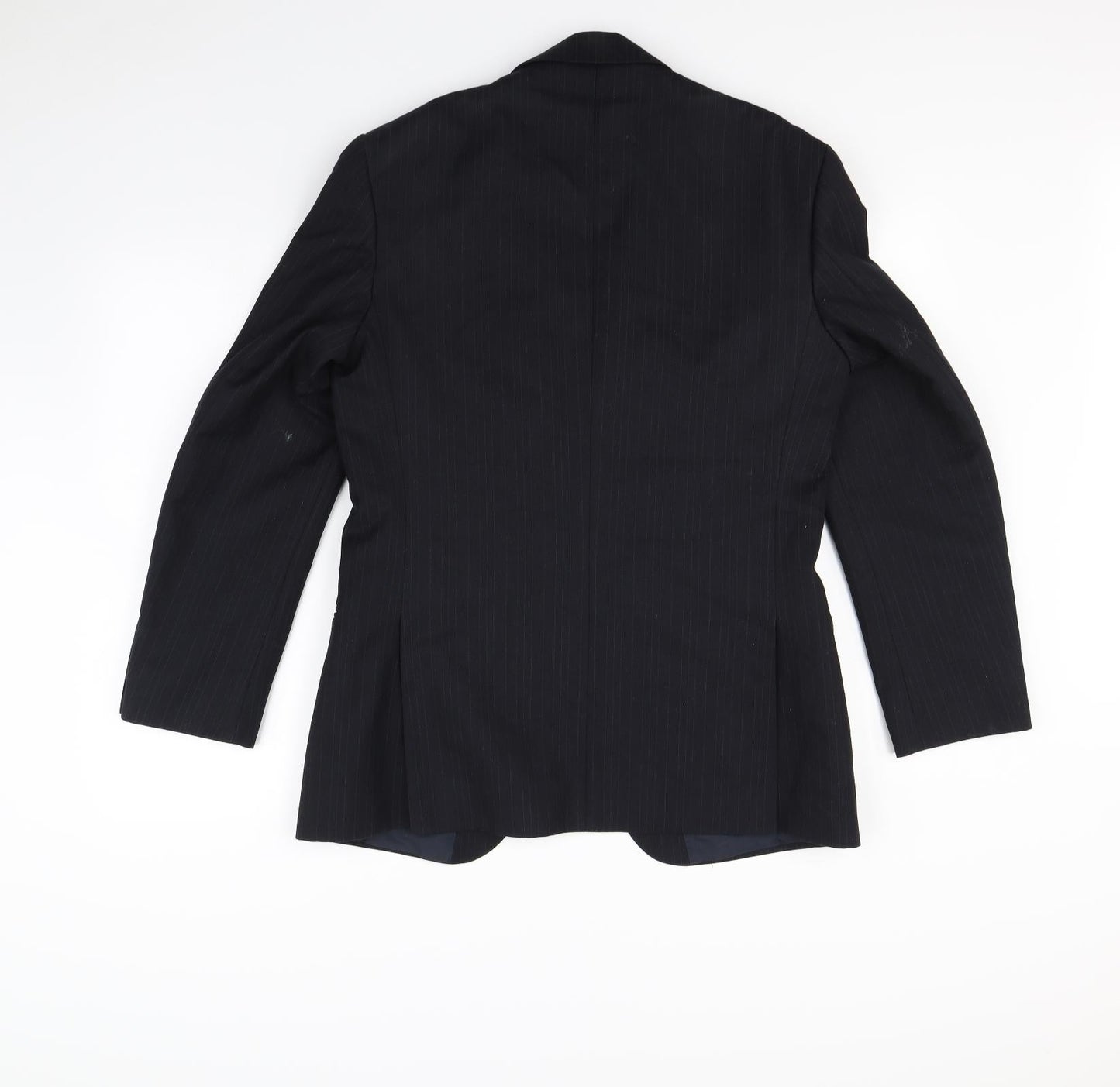 Preworn Mens Black   Jacket Blazer Size M  - Shoulder Pads