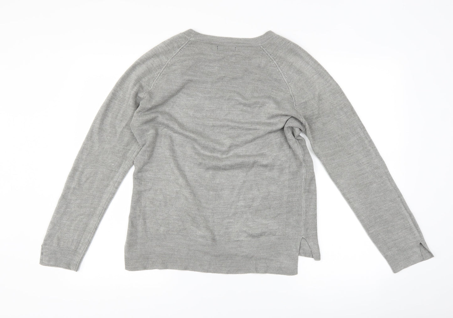Primark Womens Grey   Pullover Jumper Size M