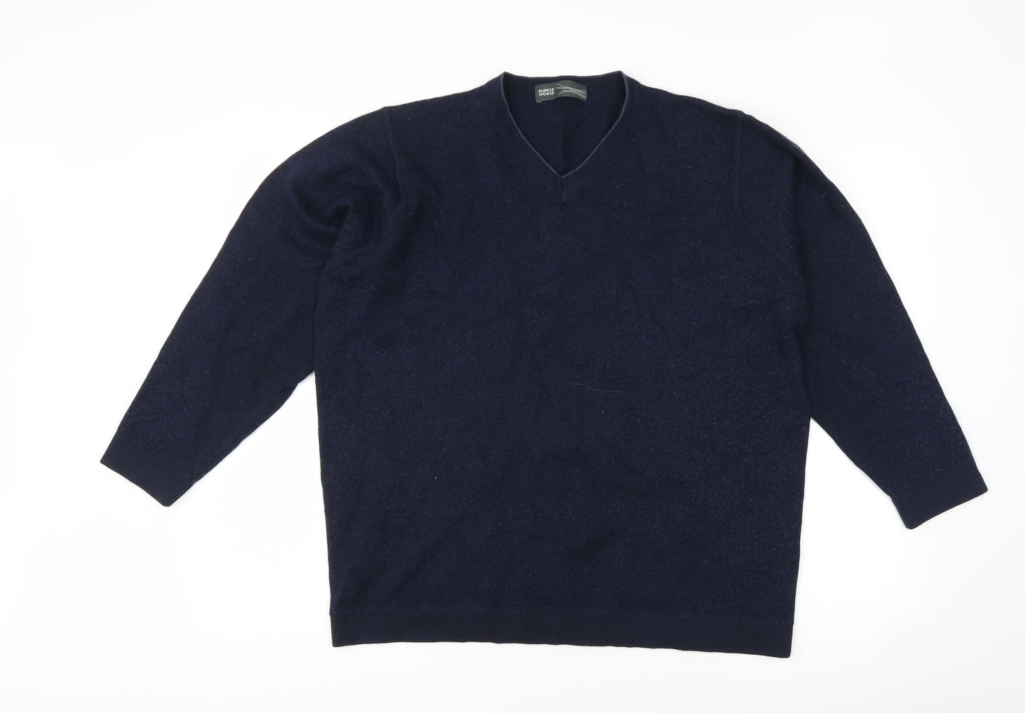 Marks and Spencer Womens Blue   Pullover Jumper Size L