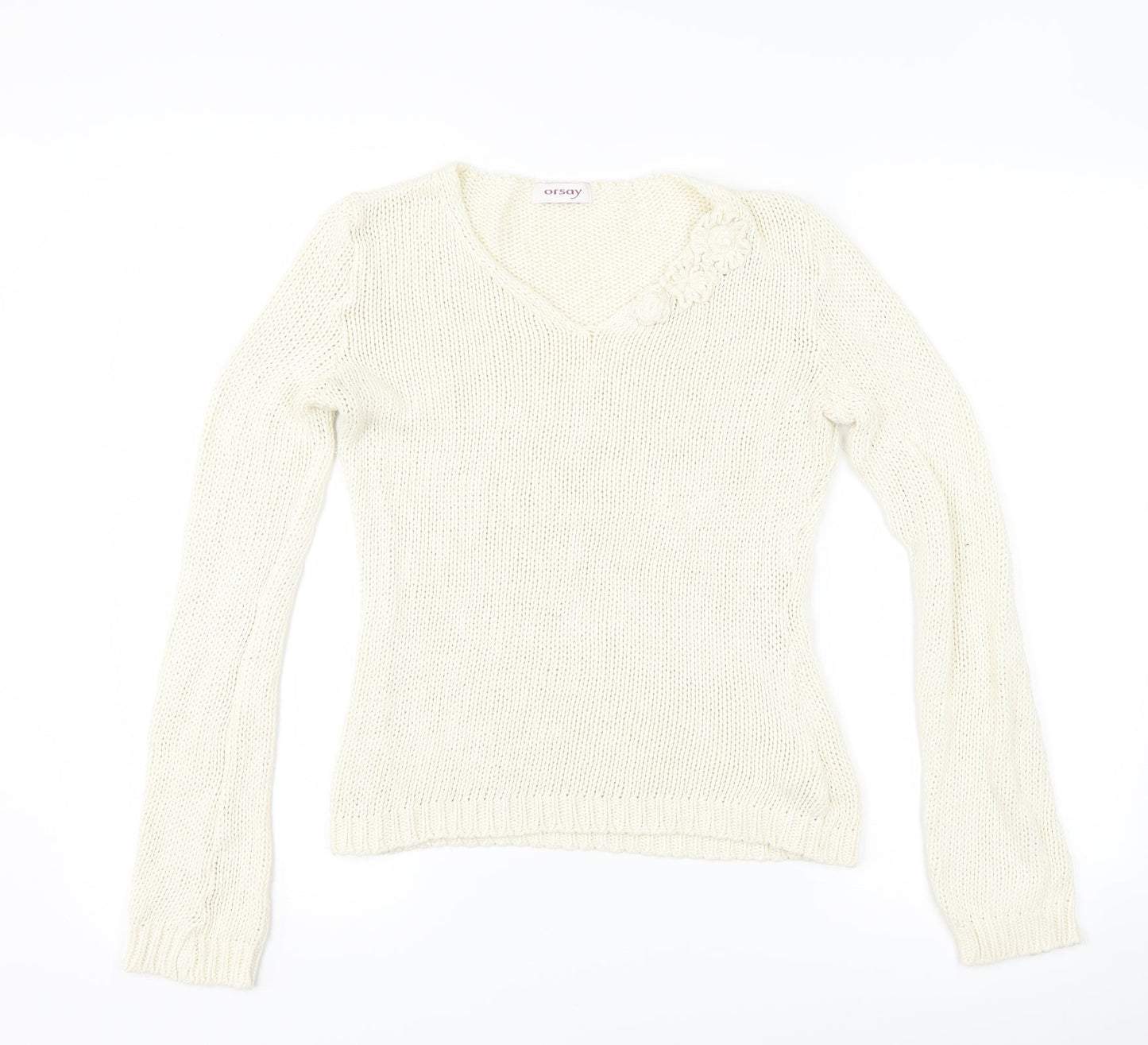 ORSAY Womens Ivory   Pullover Jumper Size M