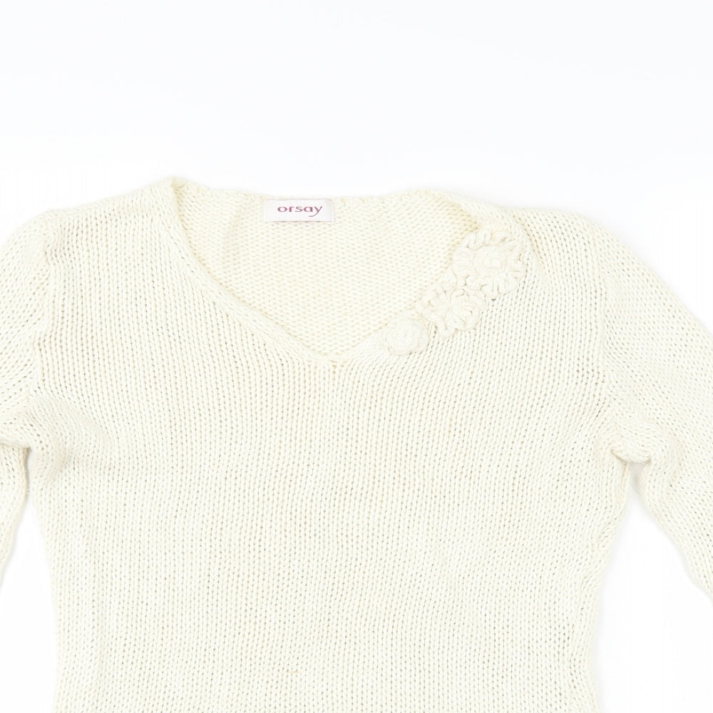 ORSAY Womens Ivory   Pullover Jumper Size M