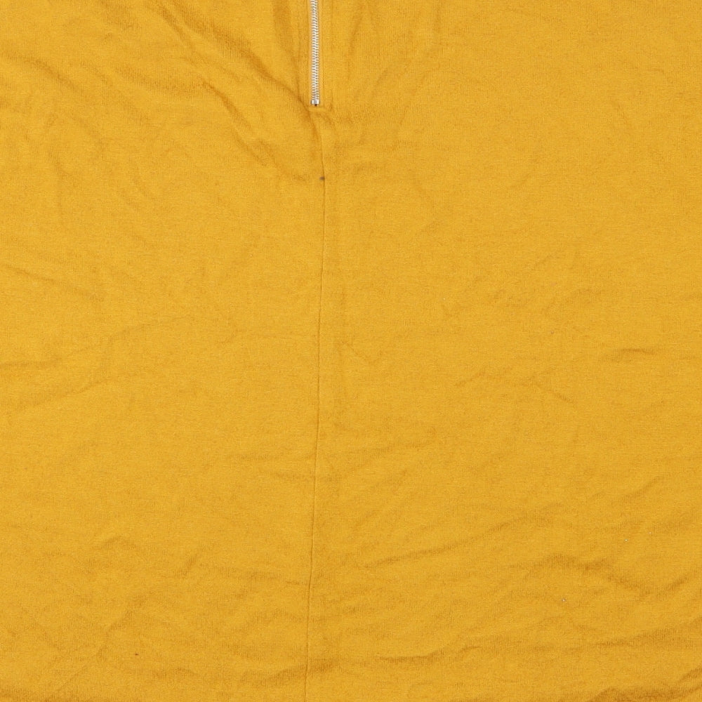 Primark Womens Yellow   Pullover Jumper Size XL