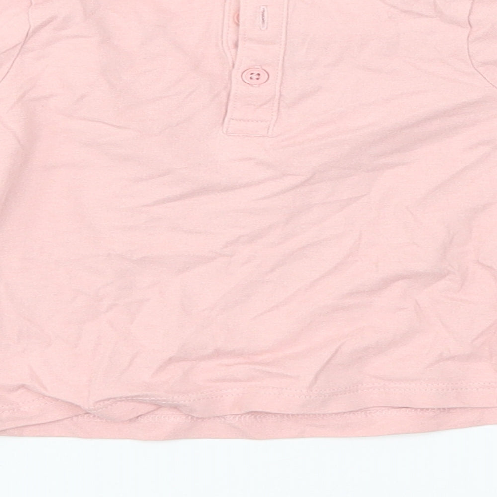 Matalan Girls Pink   Basic T-Shirt Size 6-9 Months  - cat