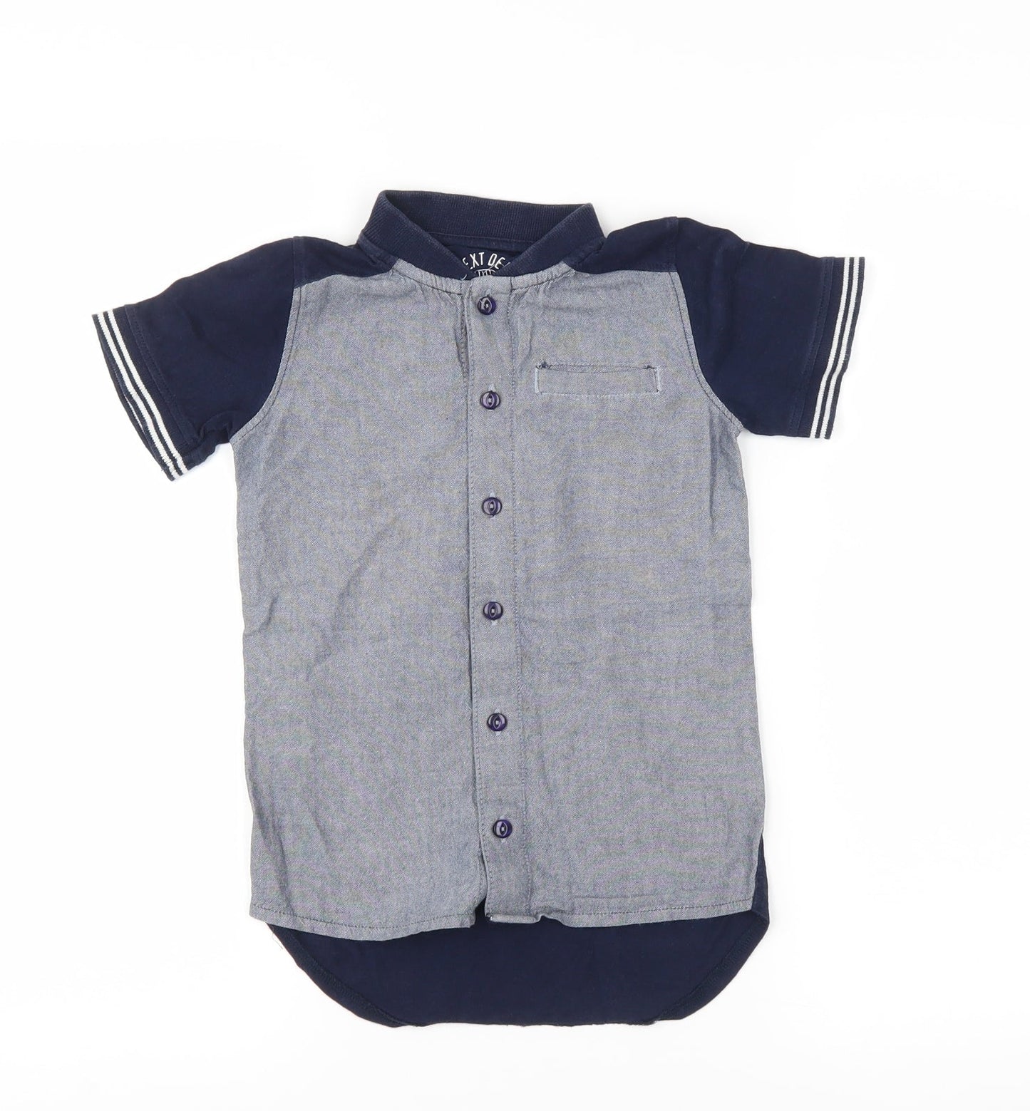NEXT Boys Blue   Basic Button-Up Size 5 Years