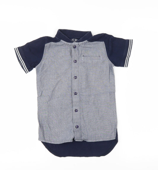 NEXT Boys Blue   Basic Button-Up Size 5 Years