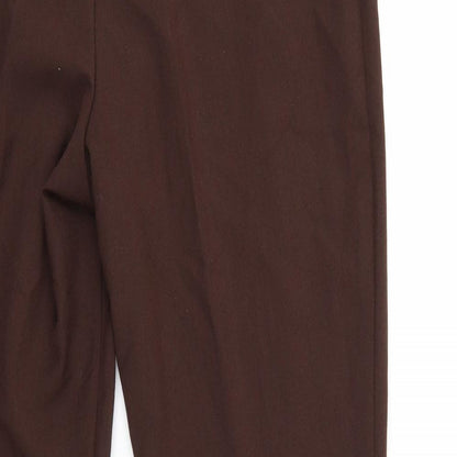 Preloved Classic Womens Brown   Trousers  Size 14 L28 in - Label