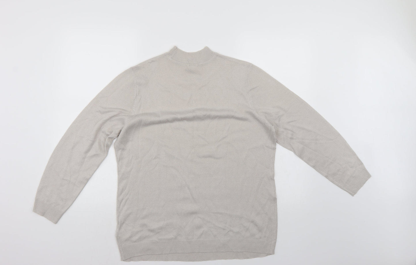 Preworn Womens Grey   Pullover Jumper Size 18