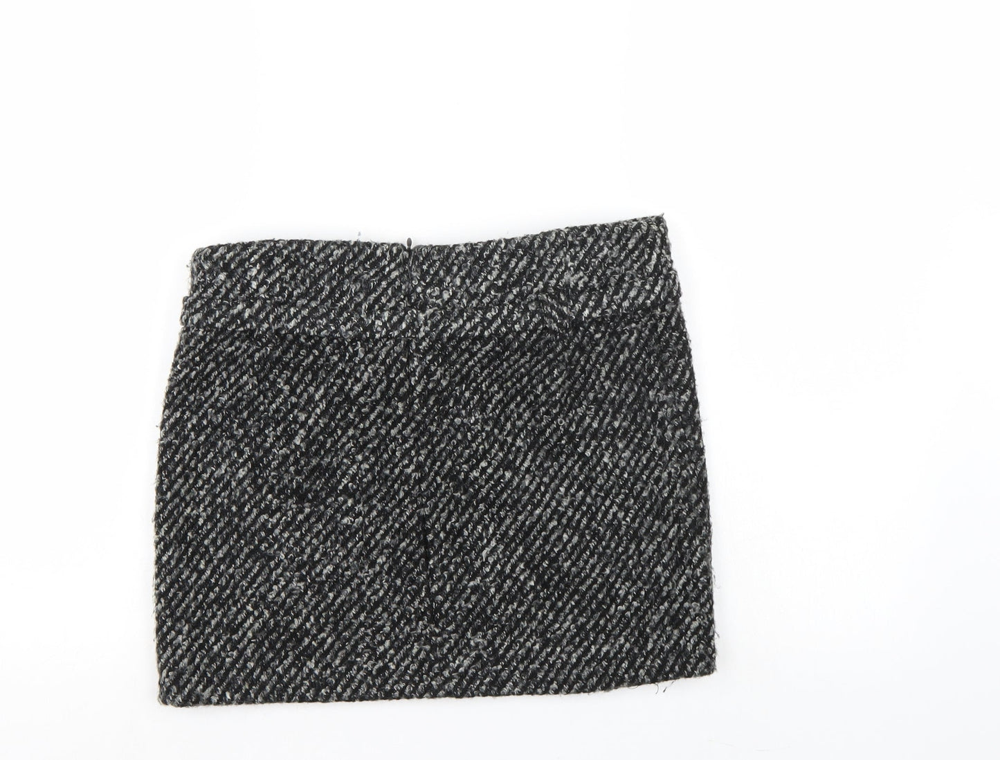 Castro Womens Grey   A-Line Skirt Size 8