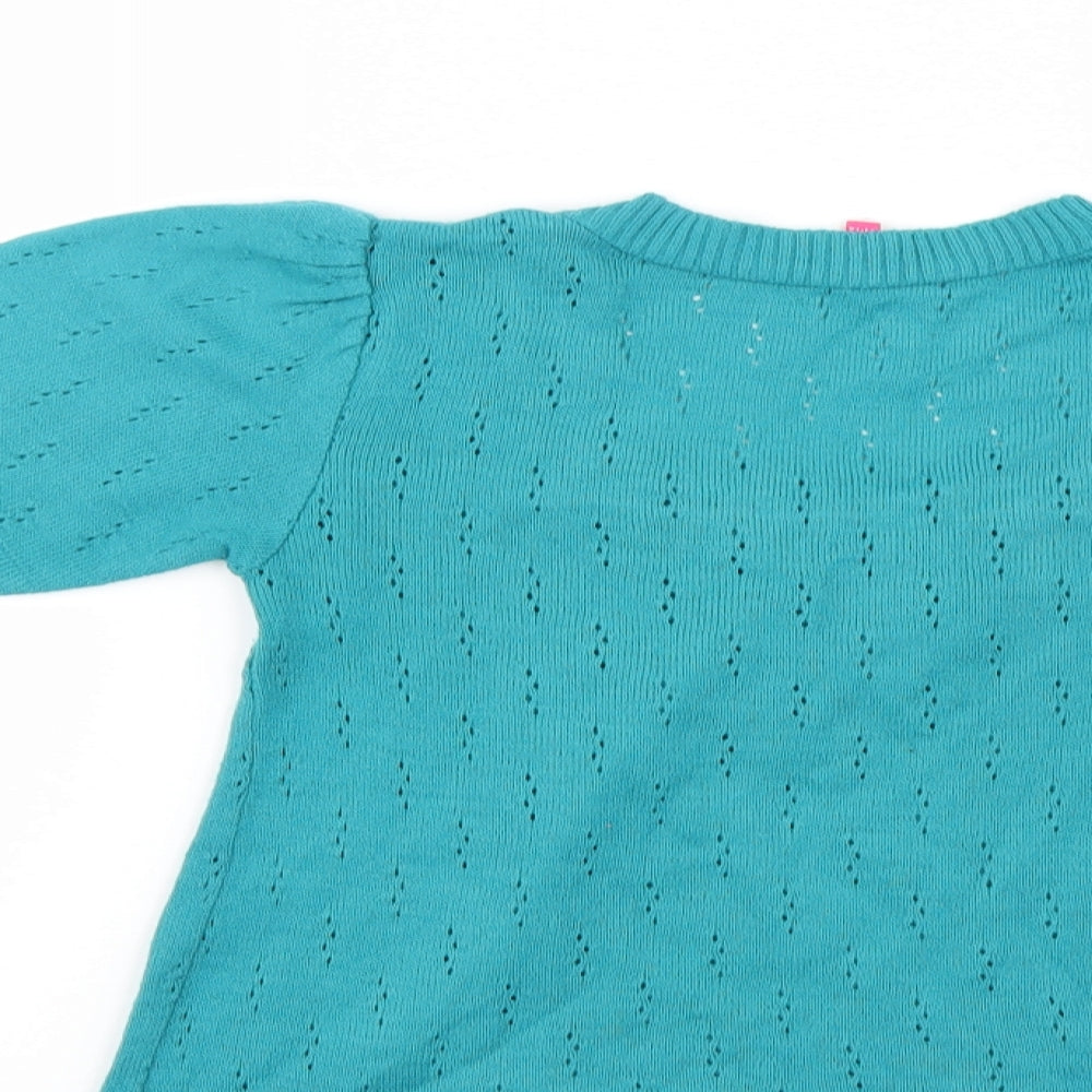 Generation C Girls Blue   Basic Blouse Size 11-12 Years