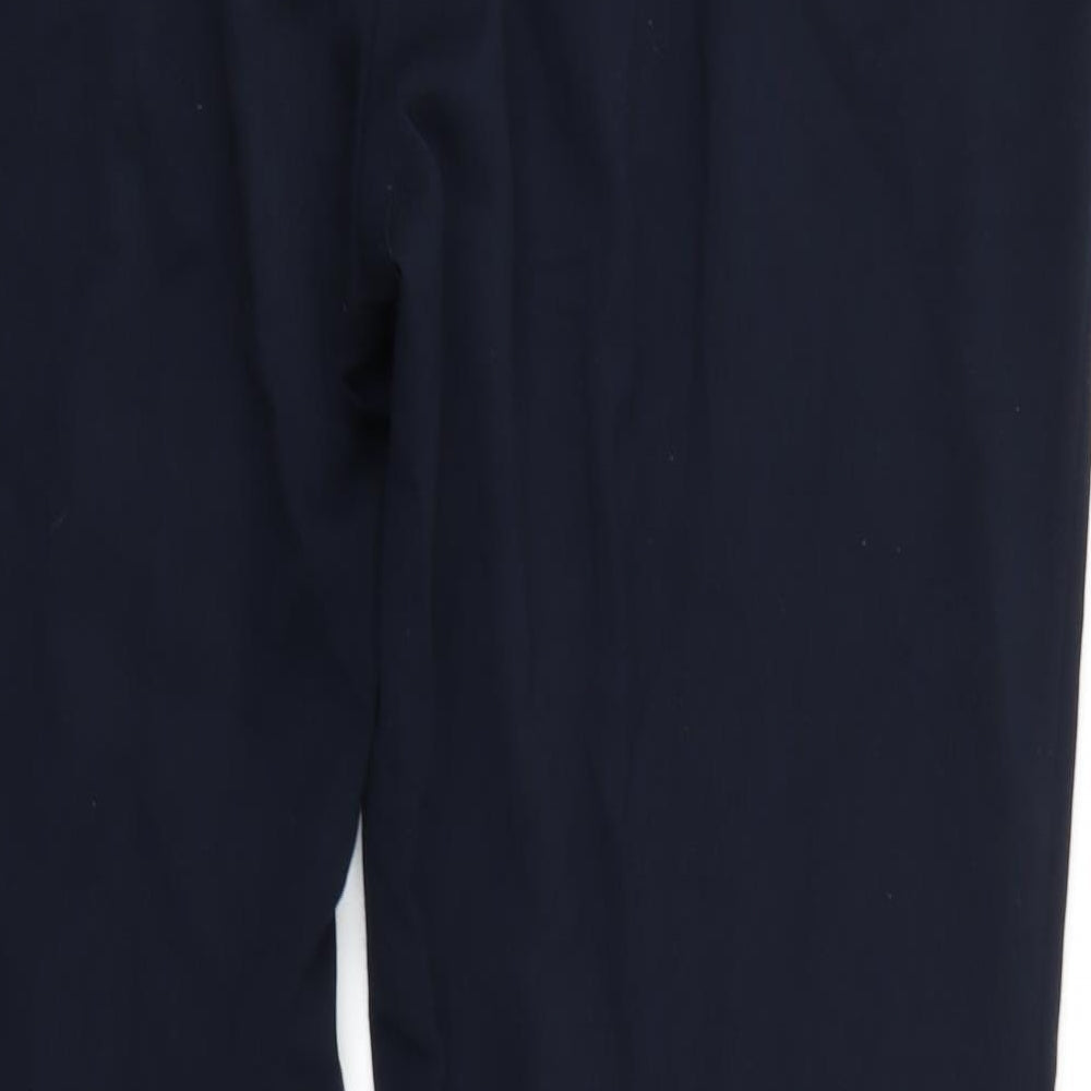 M&S Womens Blue   Trousers  Size 16 L30 in