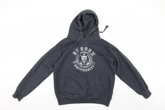 Wrap Mens Blue   Pullover Hoodie Size M