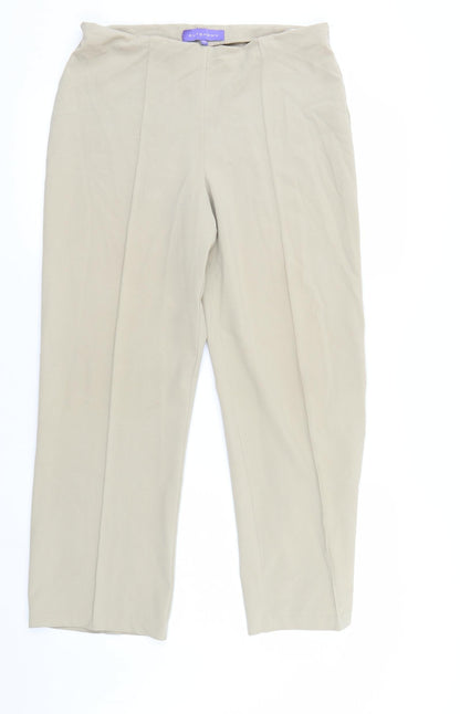 Preloved Autonomy Womens Ivory   Trousers  Size 10 L26 in - Front