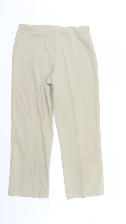 Preloved Autonomy Womens Ivory   Trousers  Size 10 L26 in - Back