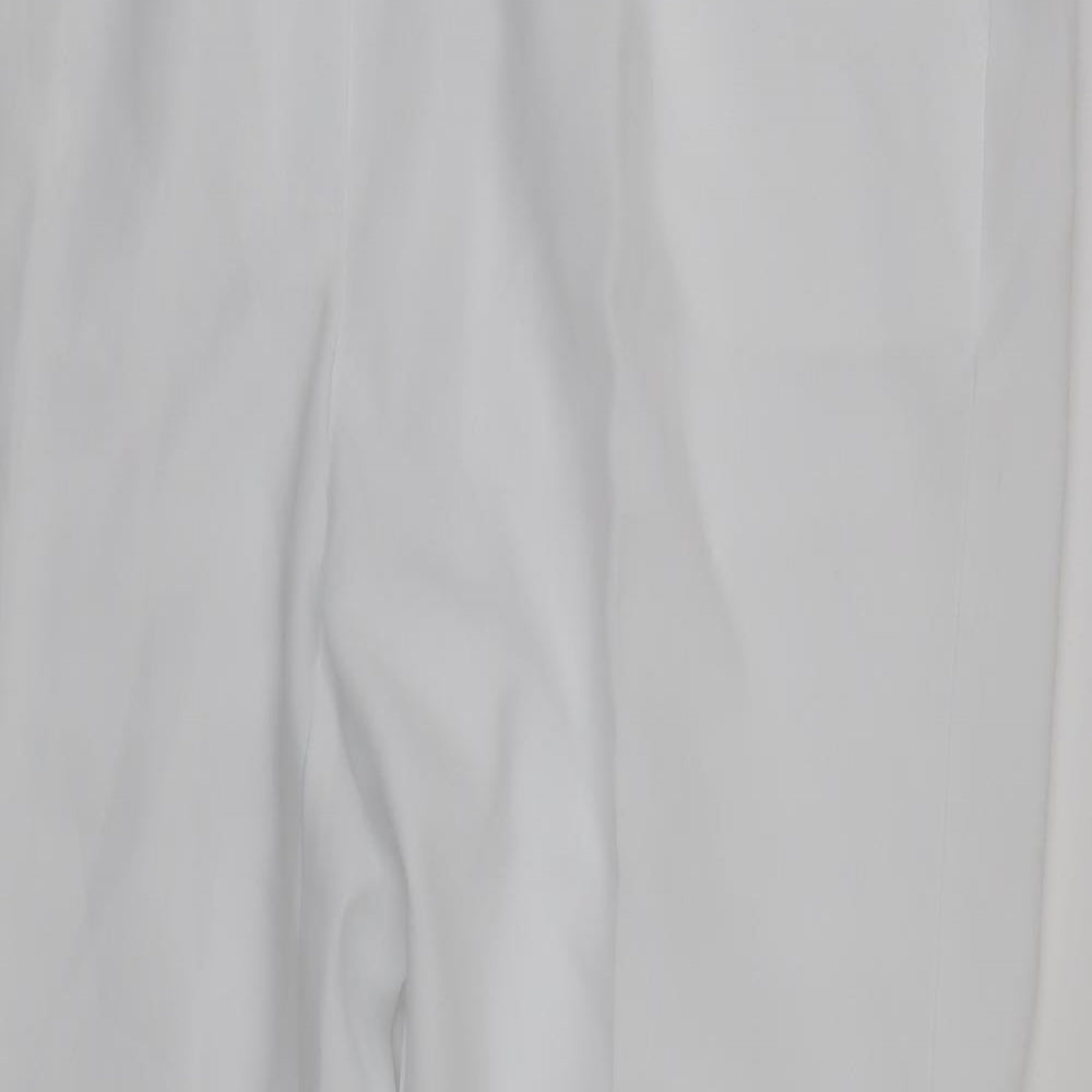 Afibel Womens White   Trousers  Size 20 L30 in
