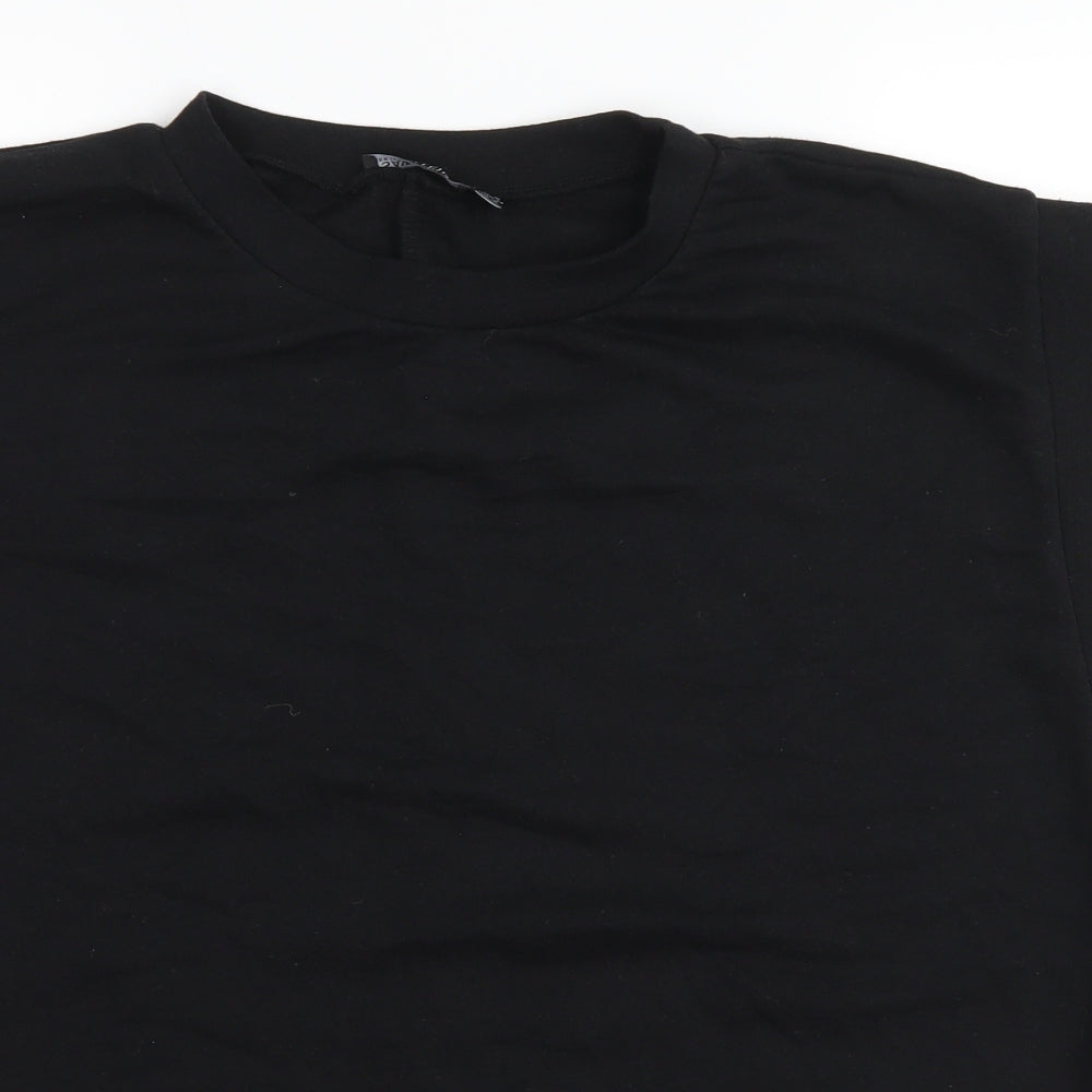 I SAW IT FIRST Womens Black   Basic Tank Size 16
