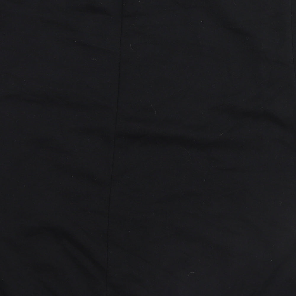 I SAW IT FIRST Womens Black   Basic Tank Size 16