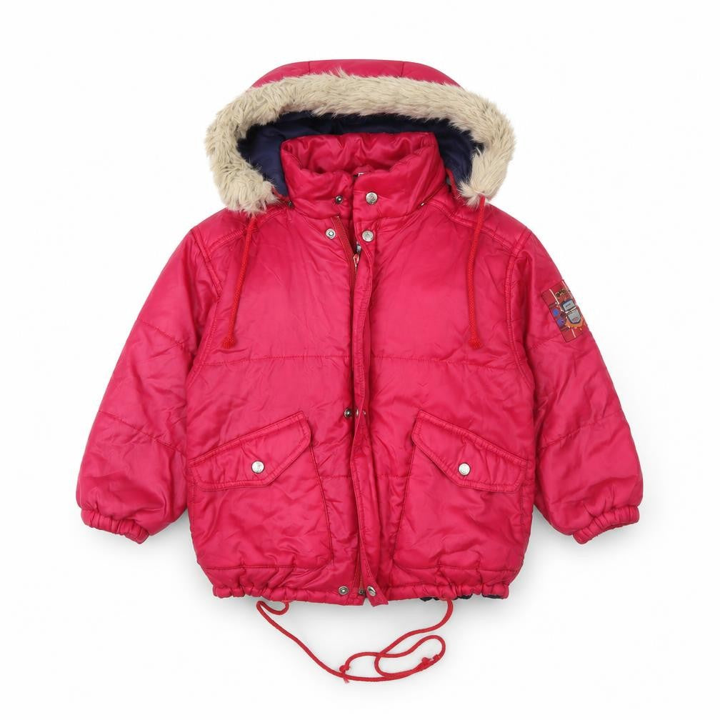 Peanuts Girls Pink   Parka Jacket Size 6 Years
