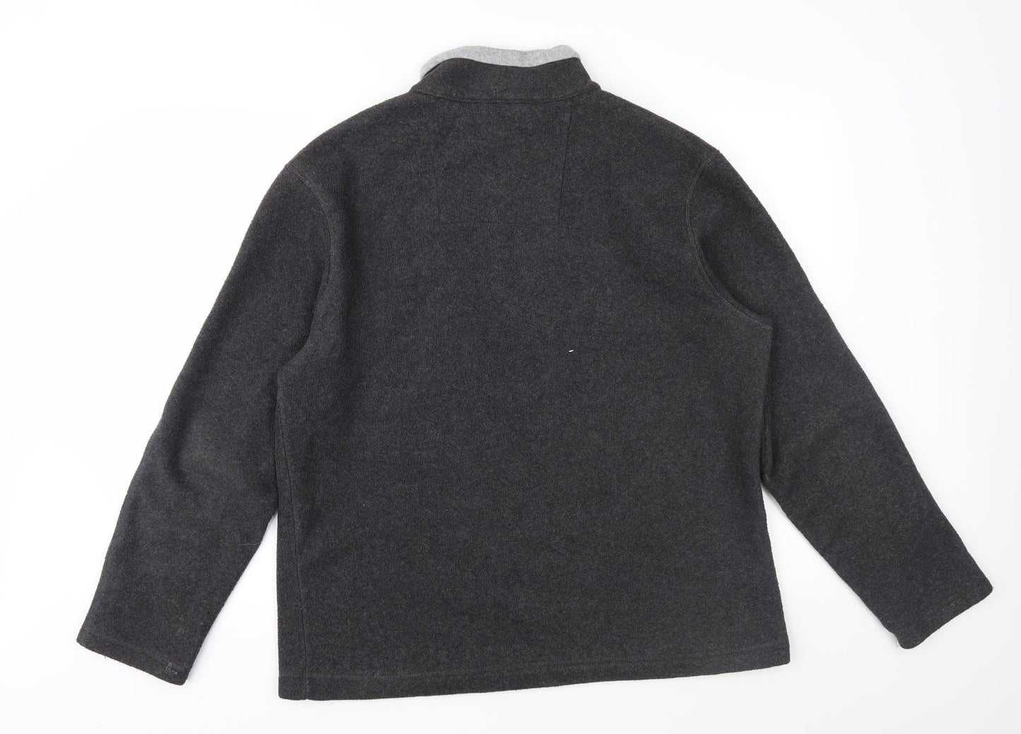 Easy Mens Grey  Fleece Jacket  Size M
