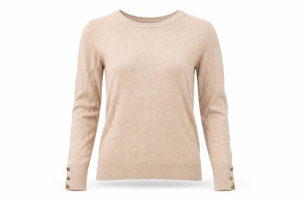 Dorothy Perkins Womens Brown  Knit Pullover Jumper Size 8