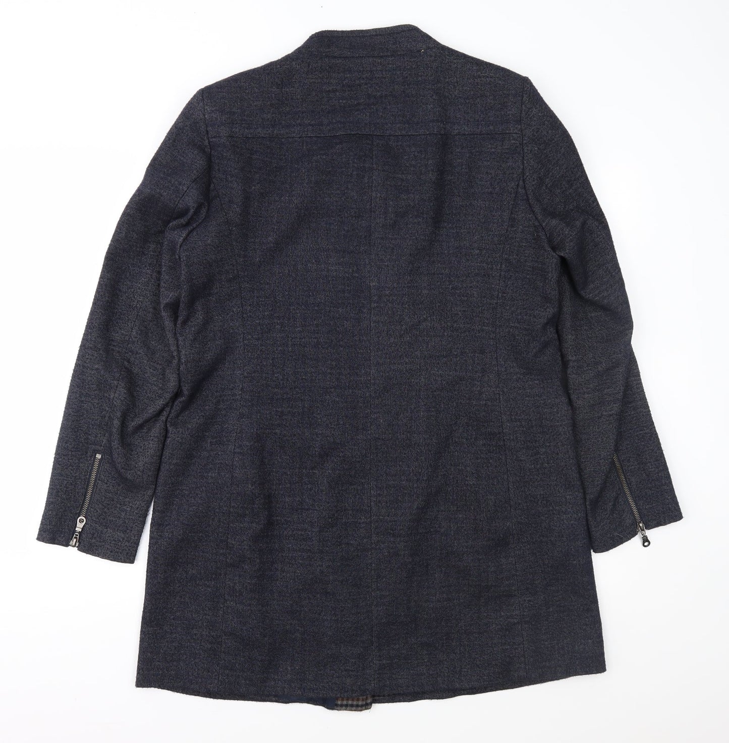 NEXT Womens Blue   Overcoat Coat Size 14