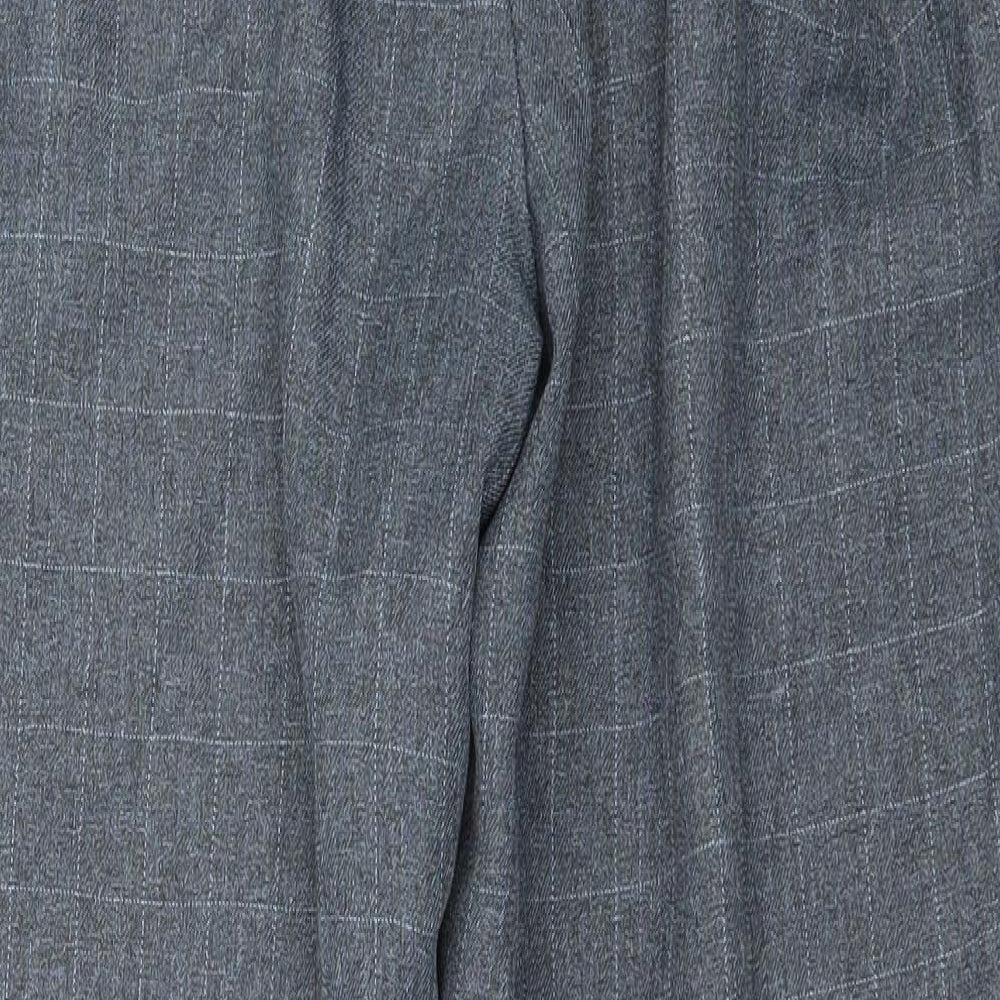 EWM Womens Green Check  Trousers  Size 16 L26 in