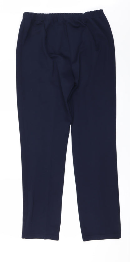 Preloved Daxon Womens Blue   Trousers  Size 16 L30 in - Back