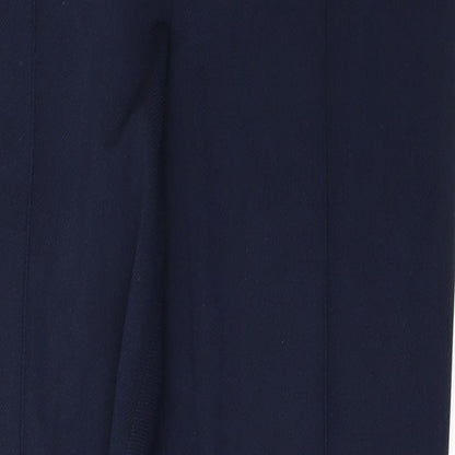 Preloved Daxon Womens Blue   Trousers  Size 16 L30 in - Detail