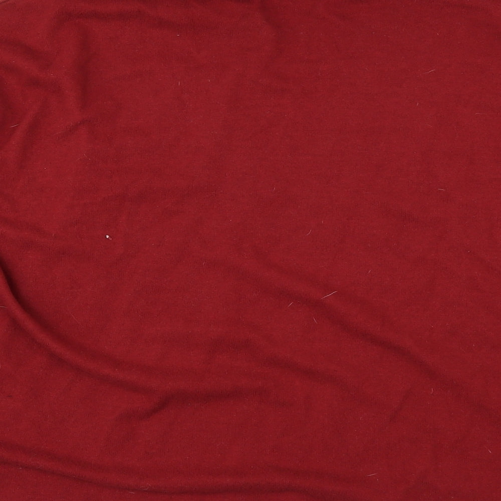 Primark Womens Red   Pullover Jumper Size XL  - CROPPED