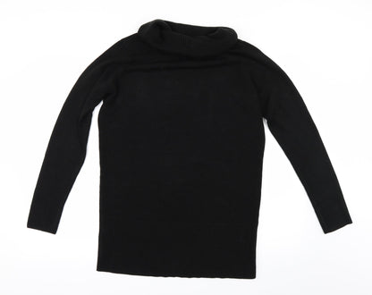Preloved Papaya Womens Black   Pullover Jumper Size 12 - Back