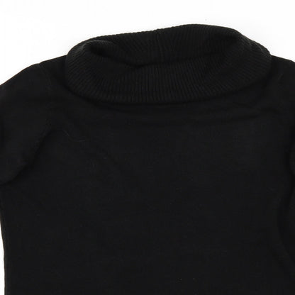 Preloved Papaya Womens Black   Pullover Jumper Size 12 - Detail