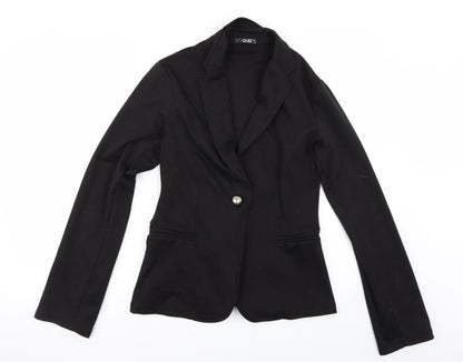 Preloved Quiz Womens Black   Jacket  Size 10 - Front