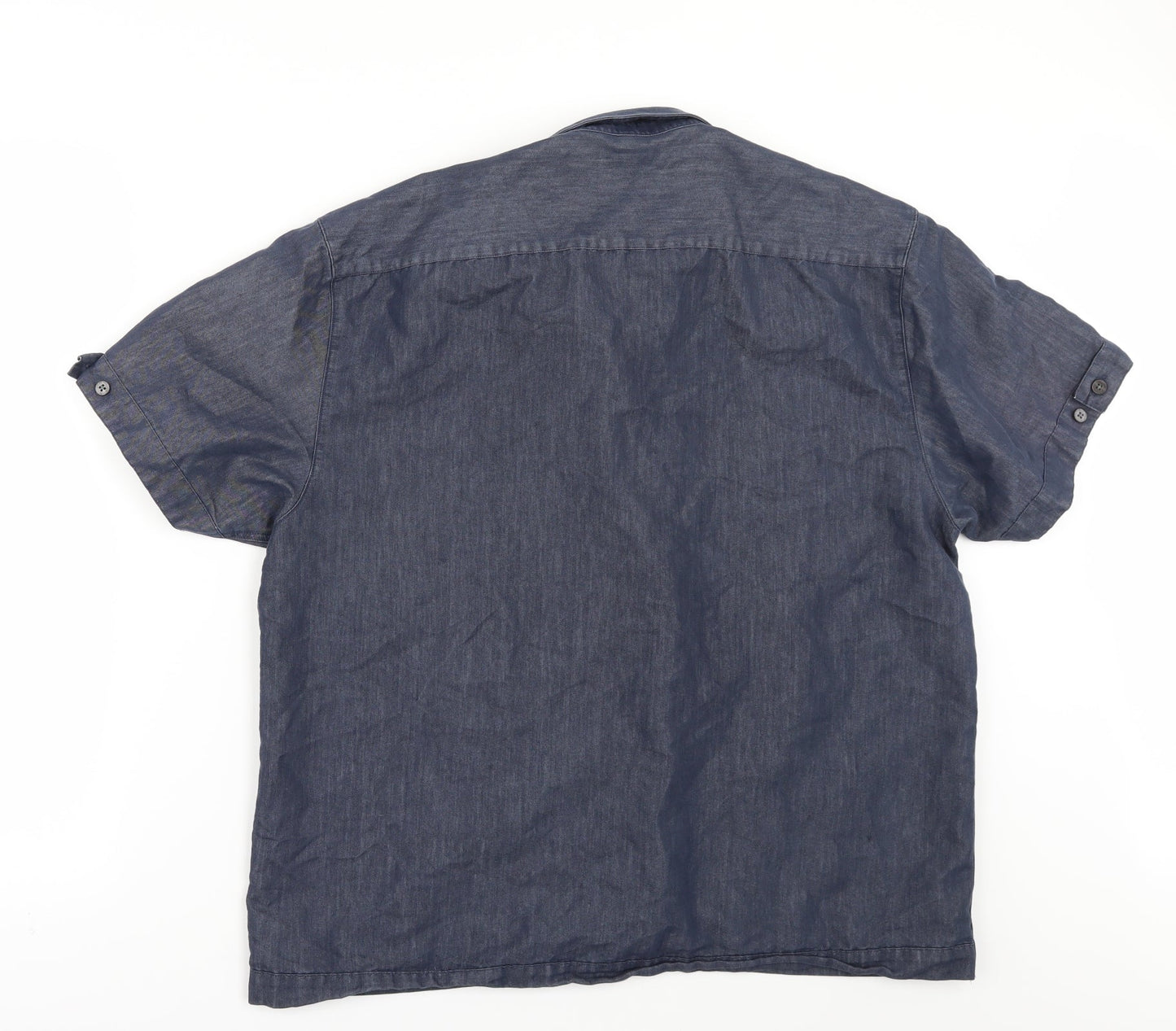 Debenhams Mens Blue    Button-Up Size L