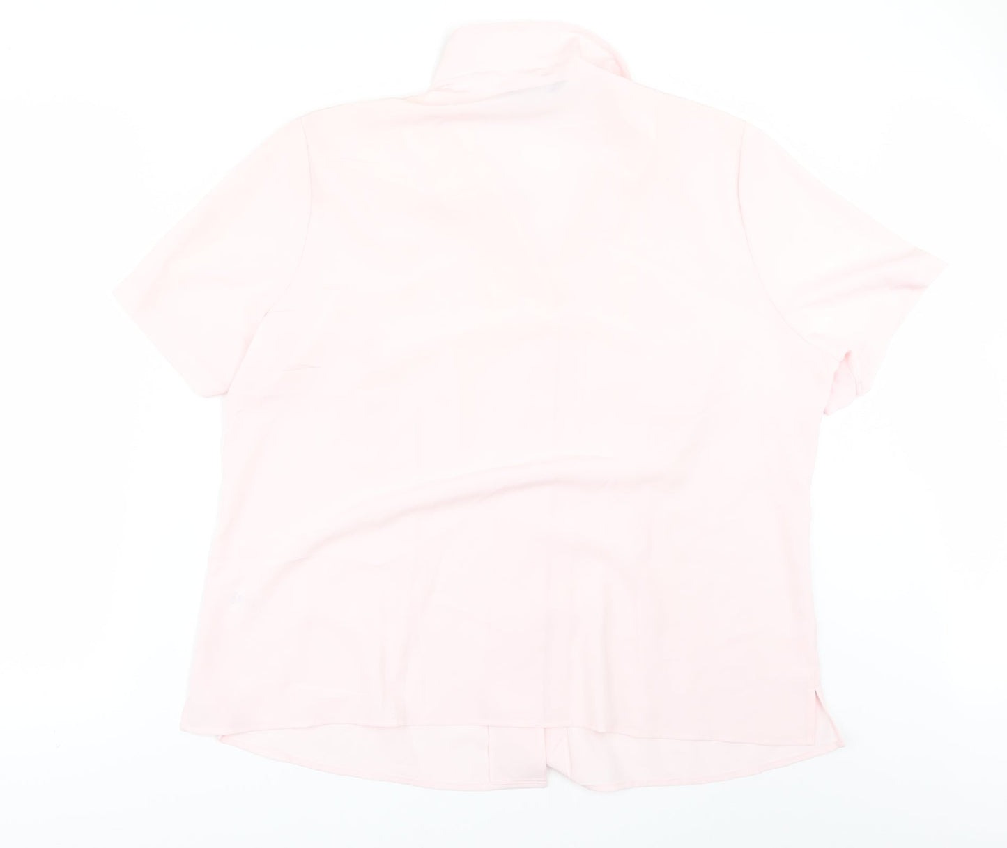 BM Womens Pink   Tunic Button-Up Size 20