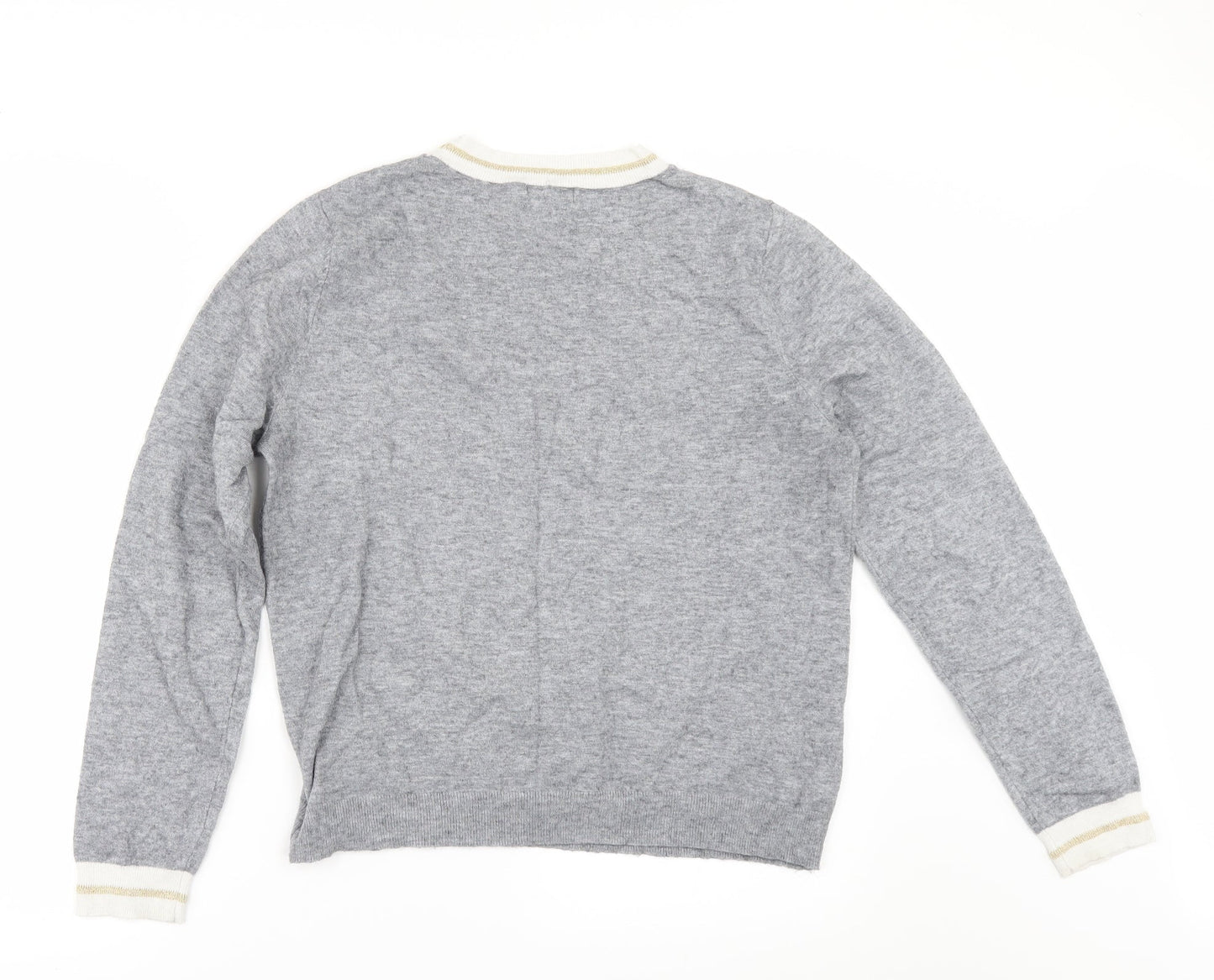 New Look Womens Grey   Pullover Jumper Size 16
