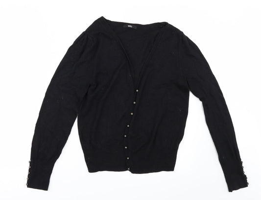 Marks and Spencer Womens Black   Cape Jumper Size 10