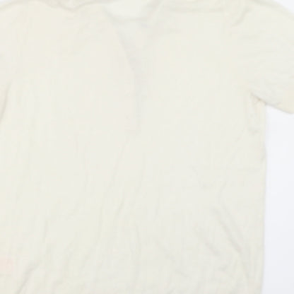 Preloved Wissmach Womens Ivory   Pullover Jumper Size 14 - Label
