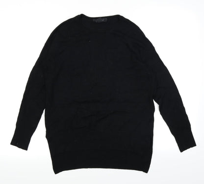 Preloved Atmosphere Womens Black  Knit Pullover Jumper Size 8 - Front