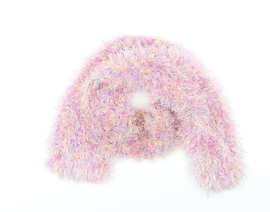 Preworn Womens Pink    Scarf
