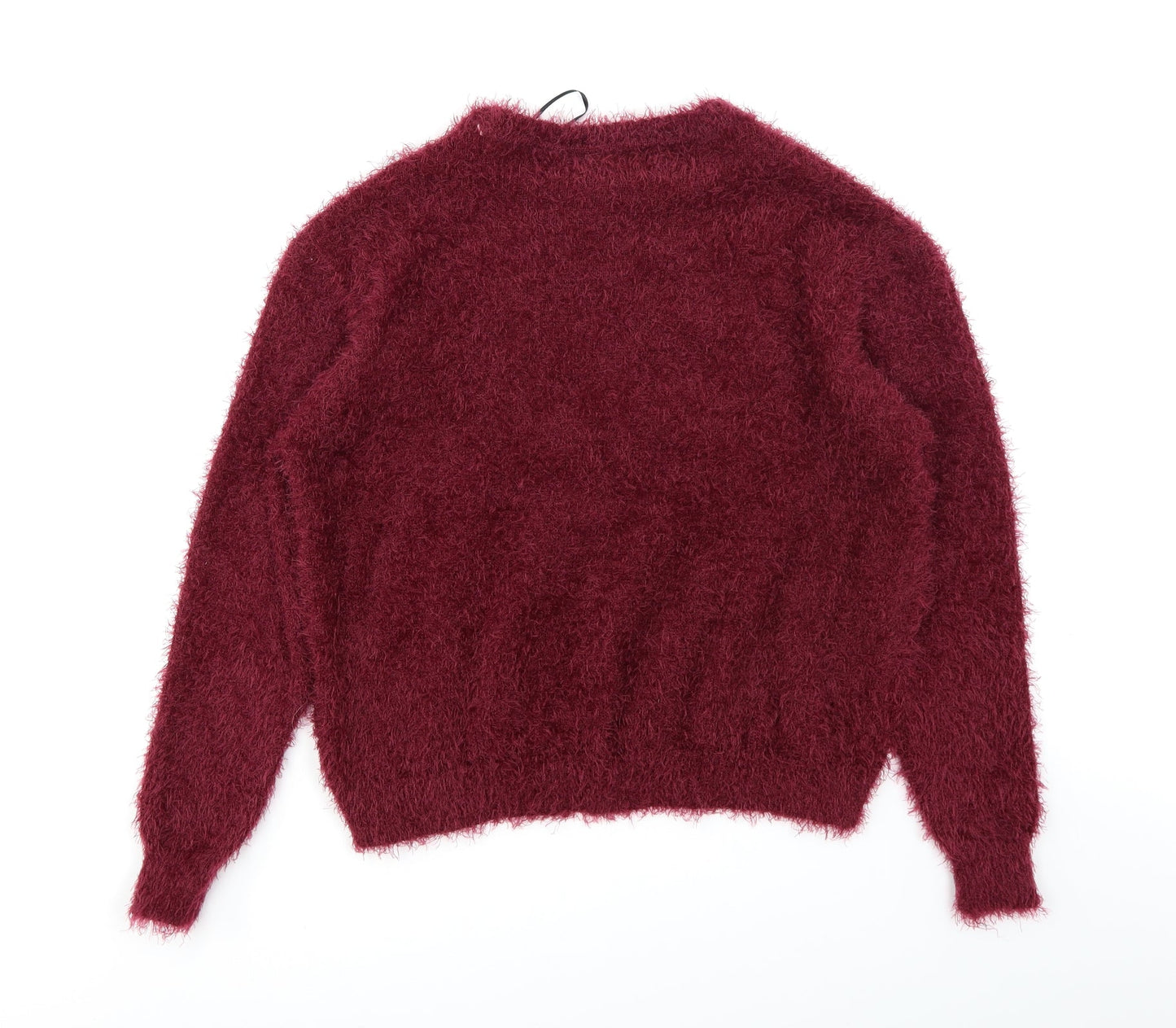 Divided Womens Purple   Pullover Jumper Size S