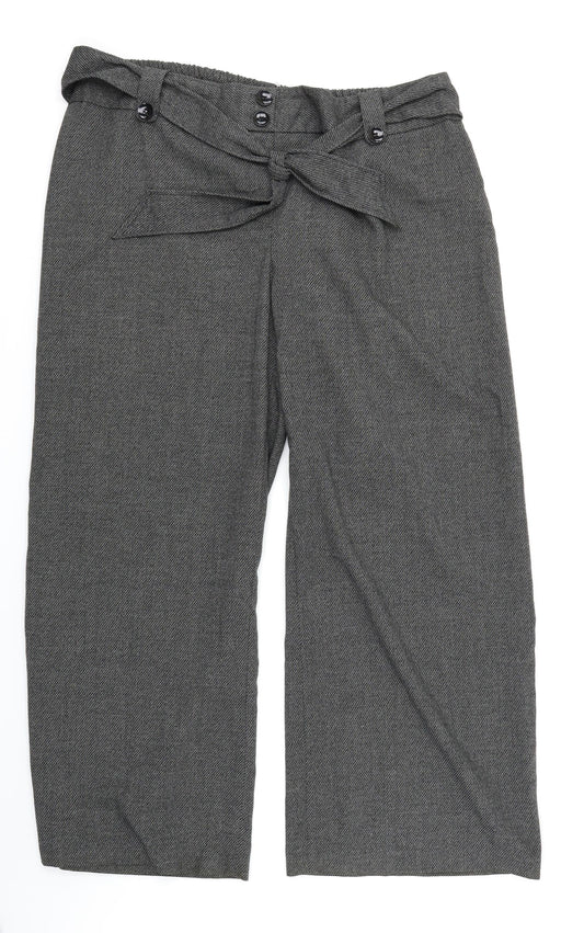 e. Womens Black   Trousers  Size 20 L28 in