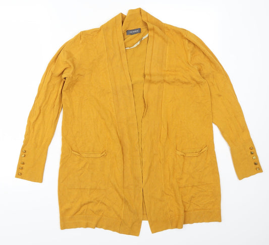 Primark Womens Orange   Cardigan Jumper Size 12